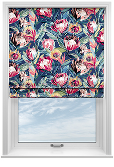 Ophelia, Midnight - Roman Blind